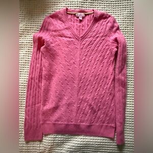 various colored XS 100% cashmere Lilly Pulitzer v-neck sweater DM for more info